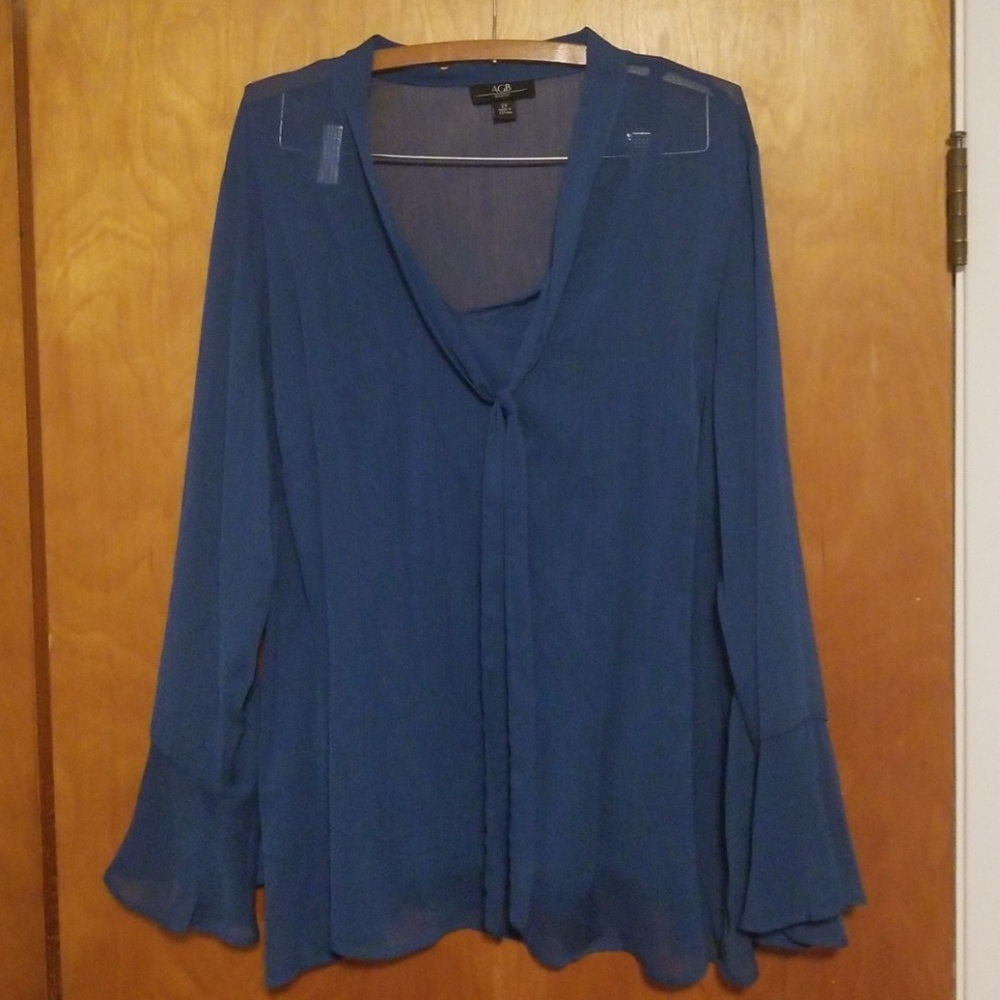Blue blouse